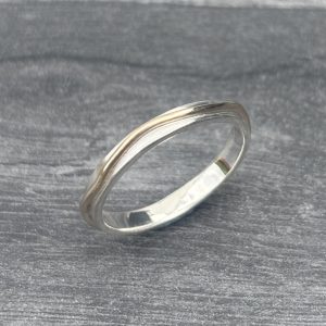 Gold Wave Ring